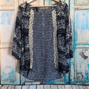 Like New sheer blouse